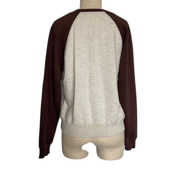 LUNE Hotel Montreal Paris Oatmeal Brown Sweatshirt - Picture 5 of 6